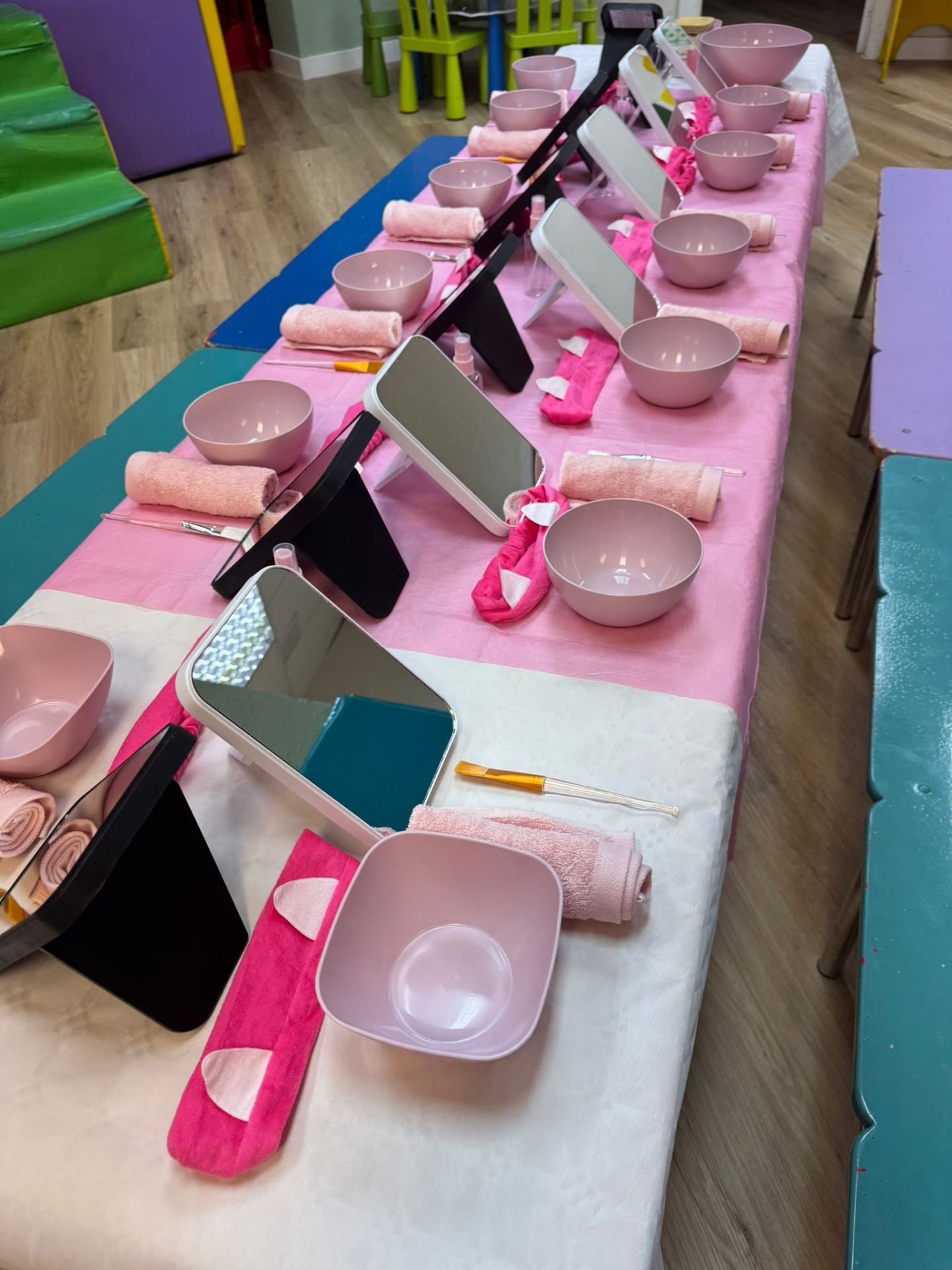 Mesa Spa preparada